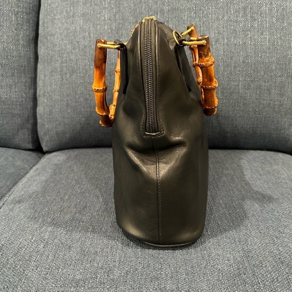 Gucci Diana Vintage Leather Bamboo 
Top Handle Bag - Picture 15 of 16